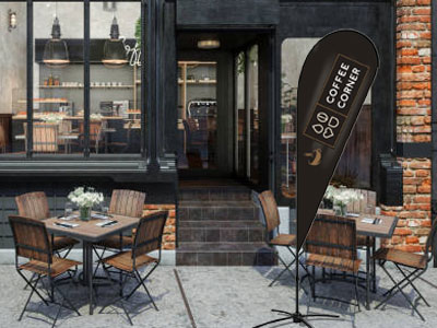 Eyecatcher am Eingang