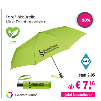 Fare ÖkoBrella Mini-Taschenschirm