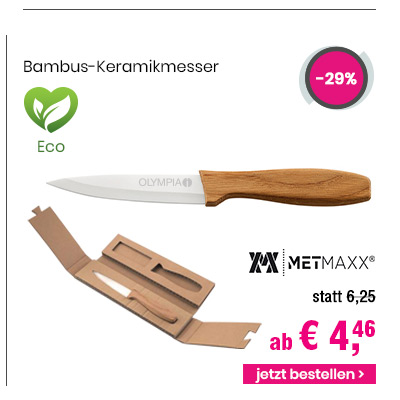 Bambus-Keramikmesser