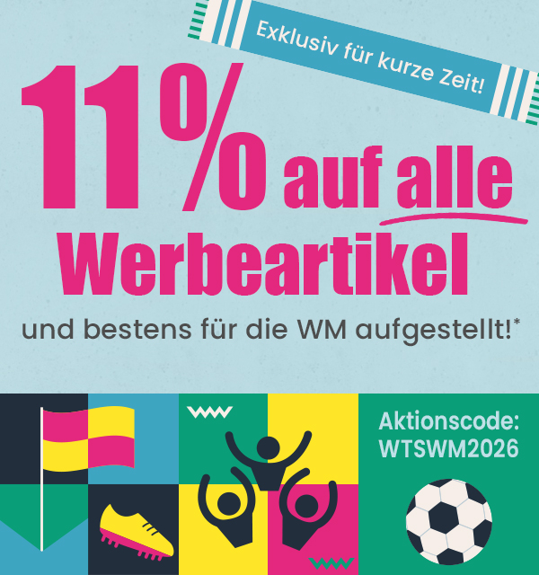  11 % auf alles - Werbetopshop Ihr Werbeartikel-Discounter