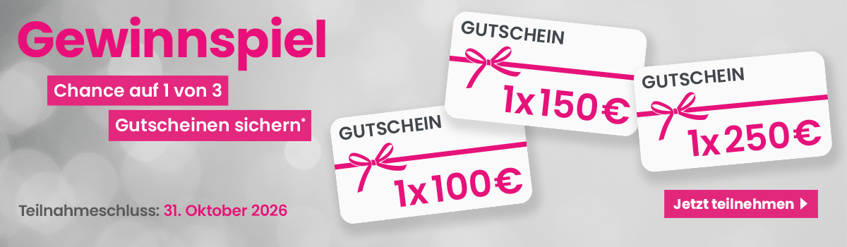  Jetzt am Gewinnspiel teilnehmen! 