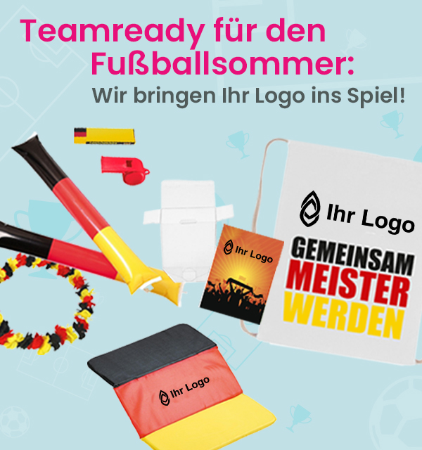 Wir bringen Ihr Logo ins Spiel!