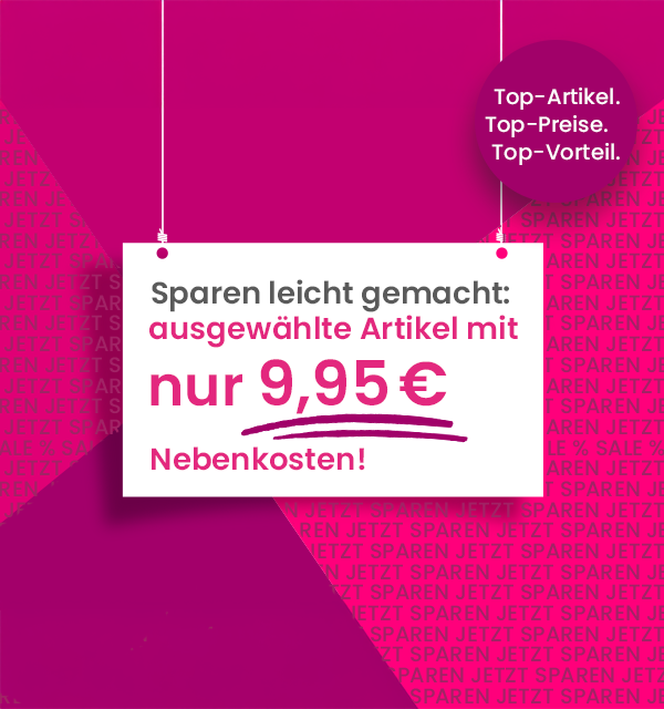 Jetzt sparen: Nur 9,95€ Nebenkosten - Werbetopshop Ihr Werbeartikel-Discounter 