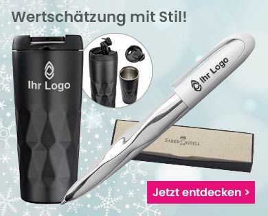Hochwertige Werbegeschenke mit Logo bedrucken