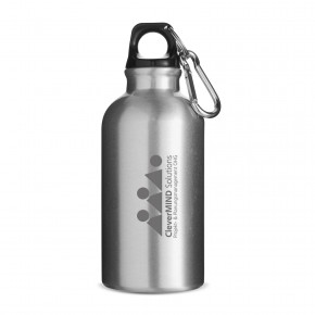 Trinkflasche Outdoor, Silber