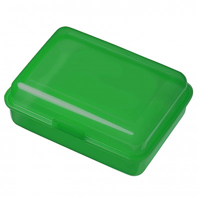 Vorratsdose School-Box groß, hochglänzend trend-grün PP Vorratsdose School-Box groß, hochglänzend trend-grün PP