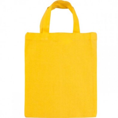Mini-Baumwolltasche Gelb Mini-Baumwolltasche Gelb