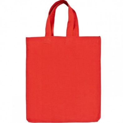 Mini-Baumwolltasche Rot Mini-Baumwolltasche Rot