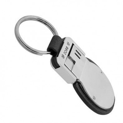 Schlüsselanhänger mit Feuerzeug, Silber Schlüsselanhänger mit Feuerzeug, Silber