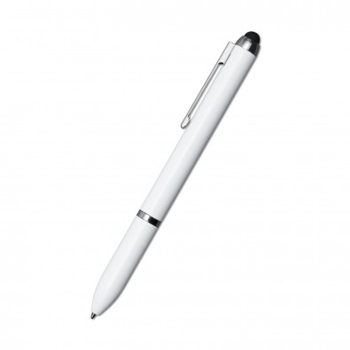 3-in-1 Stift CLIC CLAC-CAIRO, weiß 3-in-1 Stift CLIC CLAC-CAIRO, weiß