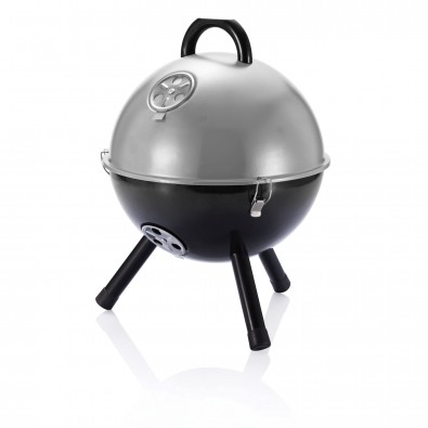 31cm Kugelgrill, silber, silbergrau 31cm Kugelgrill, silber, silbergrau