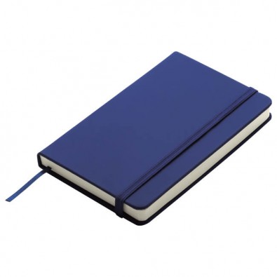 Notizbuch Happy, DIN A5, Blau Notizbuch Happy, DIN A5, Blau