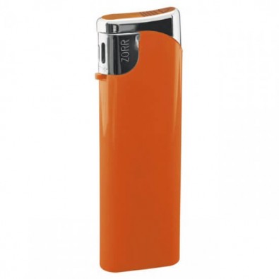 Piezo-Gasfeuerzeug Slim, Orange Piezo-Gasfeuerzeug Slim, Orange
