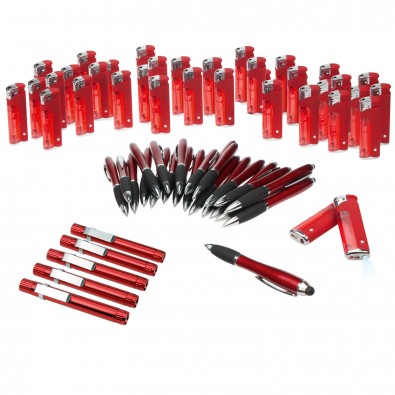Werbe-Sparset, 310-tlg., Rot Werbe-Sparset, 310-tlg., Rot