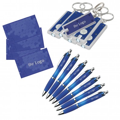 Werbe-Sparset, 150-tlg., günstig, Blau Werbe-Sparset, 150-tlg., günstig, Blau