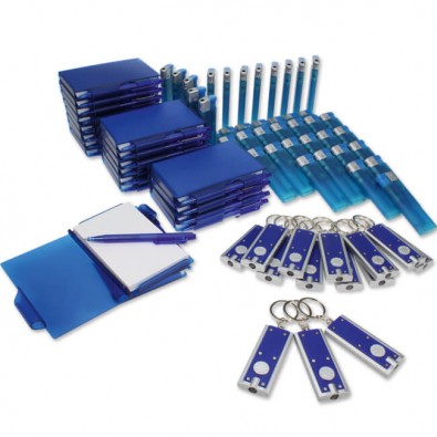 Werbe-Sparset 225-teilig, Blau Werbe-Sparset 225-teilig, Blau