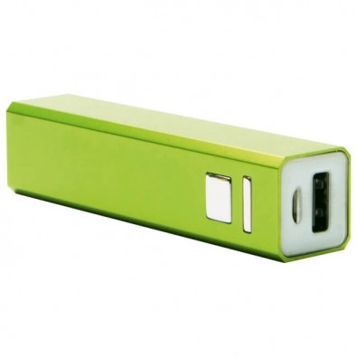 Metall-Ladegerät Powerbank, grün Metall-Ladegerät Powerbank, grün