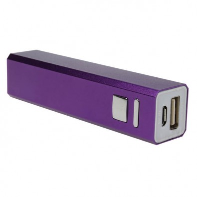 Metall-Ladegerät Powerbank, lila Metall-Ladegerät Powerbank, lila