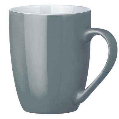 Tasse Gloria Grau/Weiß Tasse Gloria Grau/Weiß