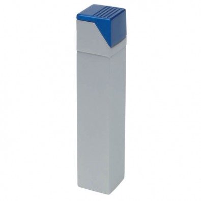 Turbo-Metall-Sturmfeuerzeug Tower, Silber/Blau Turbo-Metall-Sturmfeuerzeug Tower, Silber/Blau