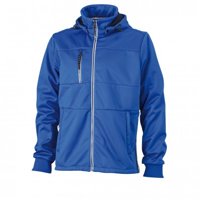 Original James & Nicholson Maritime-Jacke für Herren Nautic-Blue/Navy-White | M