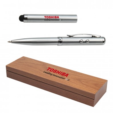 Multi-Touch-Pen 4 in 1, Silber Multi-Touch-Pen 4 in 1, Silber