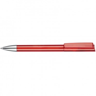 Drehkugelschreiber Glory, Rot/Transparent Drehkugelschreiber Glory, Rot/Transparent