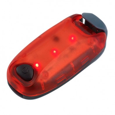 Blinklicht mit Clip, Rot Blinklicht mit Clip, Rot