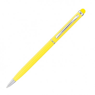 Touch-Metall-Kugelschreiber, Gelb Touch-Metall-Kugelschreiber, Gelb
