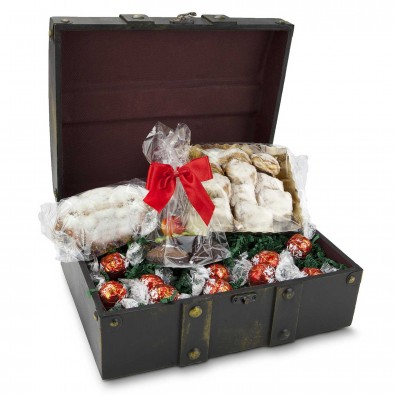 Adventstruhe Leckerer Schatz, 855 g