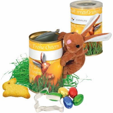 Osterdose Hase