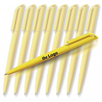 Werbe-Set: 500 LANCE Drehkugelschreiber Promo, Gelb Werbe-Set: 500 LANCE Drehkugelschreiber Promo, Gelb