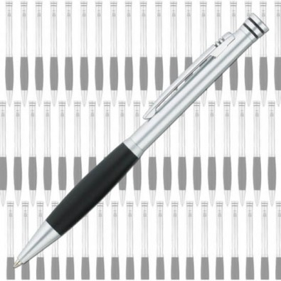 Werbe-Set: 100 Metall-Drehkugelschreiber, Schwarz Werbe-Set: 100 Metall-Drehkugelschreiber, Schwarz