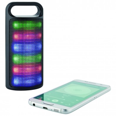 Bluetooth-Lautsprecher Light Sound, Schwarz Bluetooth-Lautsprecher Light Sound, Schwarz