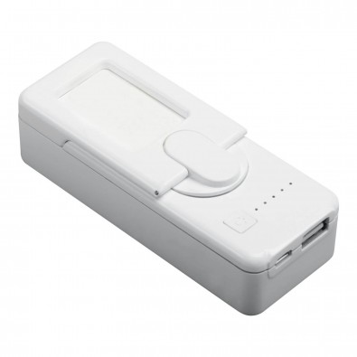 Dynamo-Ladegerät LOLLIBLOCKS-TRAVEL BATTERY IV, 2200 mAh, weiß, weiß Dynamo-Ladegerät LOLLIBLOCKS-TRAVEL BATTERY IV, 2200 mAh, weiß, weiß