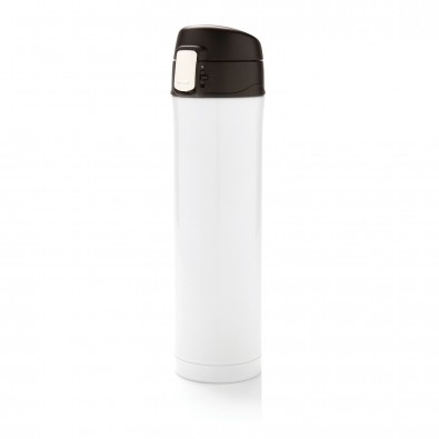 Easy Lock Vakuum Flasche, weiß,schwarz Easy Lock Vakuum Flasche, weiß,schwarz