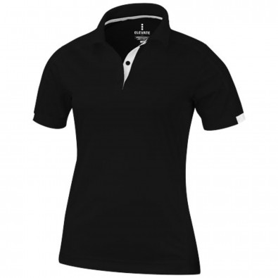 Kiso – Poloshirt cool fit für Damen, schwarz, XS Kiso – Poloshirt cool fit für Damen, schwarz, XS