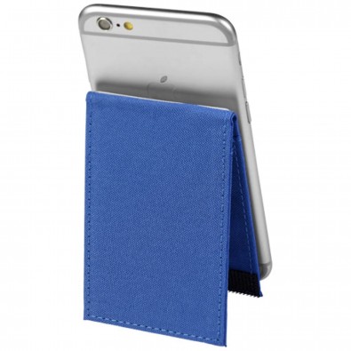 Premium RFID-Telefontasche mit Ständer, royalblau Premium RFID-Telefontasche mit Ständer, royalblau