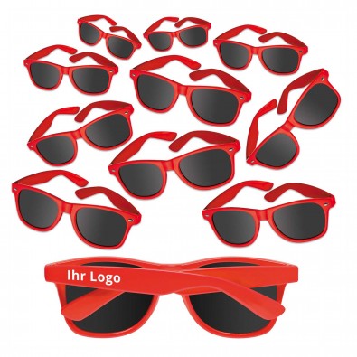 "Werbe-Sparset Sonnenbrille ""Sunshine"", 60-tlg., Rot" "Werbe-Sparset Sonnenbrille ""Sunshine"", 60-tlg., Rot"