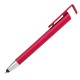 Touch-Pen mit Handyhalterung, Rot-Metallic Touch-Pen mit Handyhalterung, Rot-Metallic