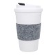 Kaffeebecher "PremiumPlus" mit Manschette, standard-blau PP Kaffeebecher "PremiumPlus" mit Manschette, standard-blau PP