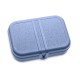 Koziol PASCAL L Lunchbox, organic blue Koziol PASCAL L Lunchbox, organic blue