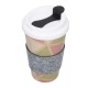 Kaffeebecher "PremiumPlus" mit Manschette, standard-blau PP Kaffeebecher "PremiumPlus" mit Manschette, standard-blau PP