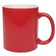 Keramikbecher Carina, Rot/Weiß Keramikbecher Carina, Rot/Weiß