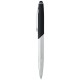 Geneva Stylus Kugelschreiber, schwarz,silber Geneva Stylus Kugelschreiber, schwarz,silber