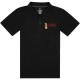 Primus Damen Poloshirt, schwarz, S Primus Damen Poloshirt, schwarz, S