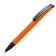 Softtouch-Drehkugelschreiber Winnipeg, Orange Softtouch-Drehkugelschreiber Winnipeg, Orange